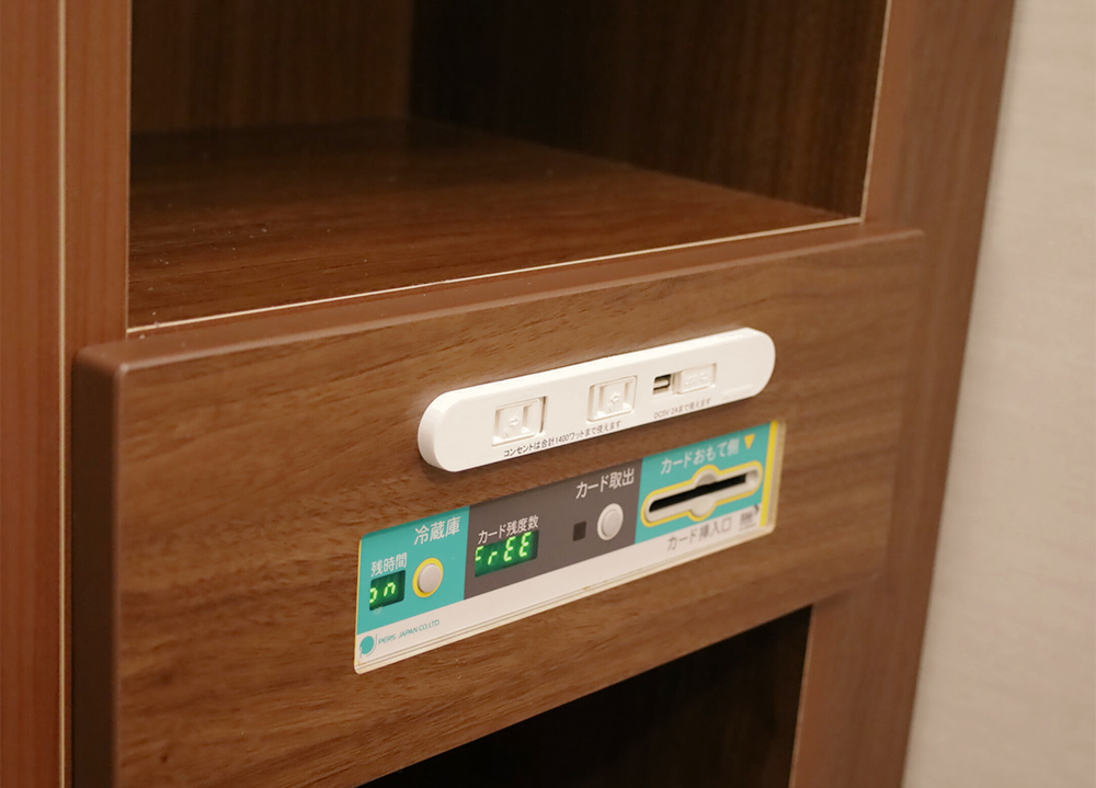 USBコンセント付き